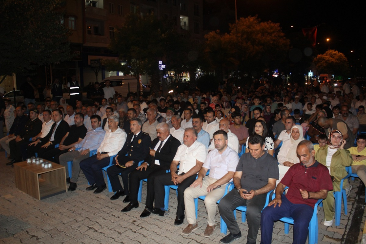 Kahta'da 15 Temmuz Demokrasi ve Milli Birlik Günü Programı