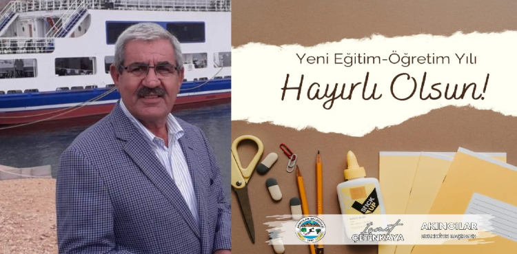 Başkan Çetinkaya'nın  Yeni Eğitim Öğretim Yılı Mesajı