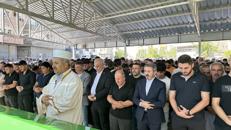 Ahmet Aydın, Kahta'da Cenaze Merasimine Katıldı