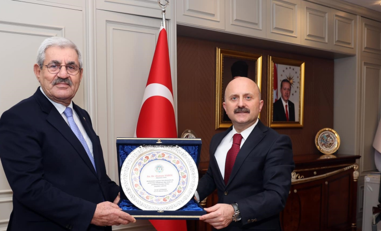 Başkan Çetinkaya'dan Vali Varol'a Ziyaret