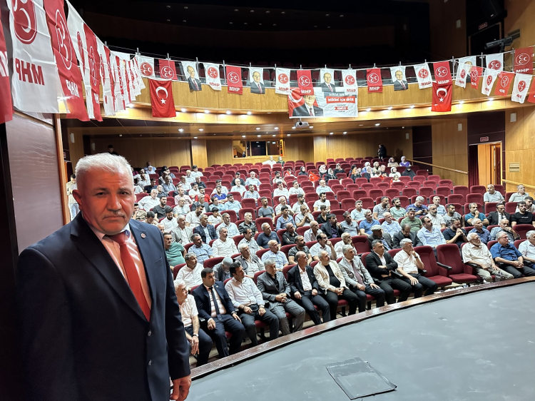MHP Kahta ilçe kongresi yapıldı