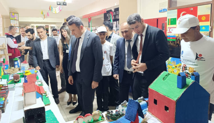 Bölükyayla'da Tubi̇tak Bilim Fuarı Gerçekleştirildi