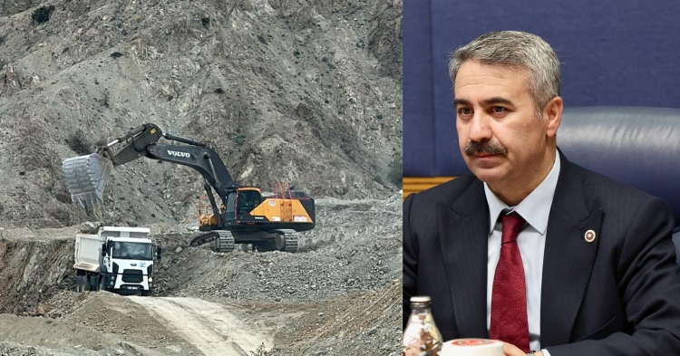 Adıyaman-Çelikhan Yolu projesinde ilk kazma vuruldu