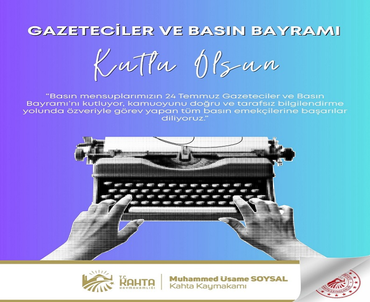 24 Temmuz Gazeteciler ve Basın Bayramı