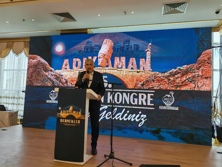 Başkanı Hallaç, Adıyaman Dernekler Federasyonu Kongresine Katıldı