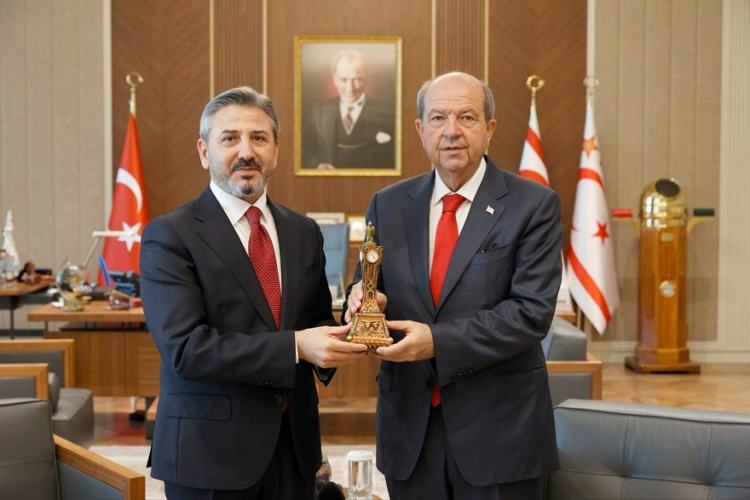 Aydın, KKTC Cumhurbaşkanı Ersin Tatar’ı Ziyaret Etti