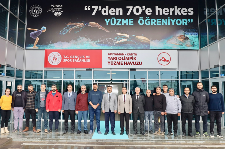 Kaymakam Soysal, Spor Kompleksini ziyaret etti