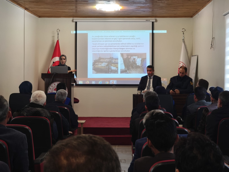 Kahta’da Av Yasağı Öncesi Kritik Toplantısı