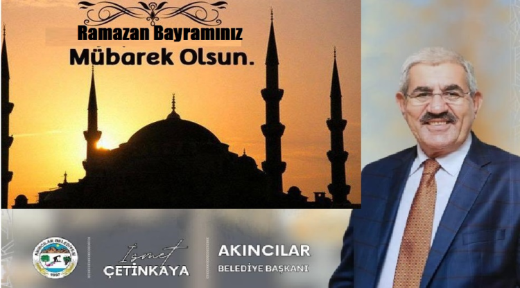 Başkan Çetinkaya'nın Bayram Mesajı