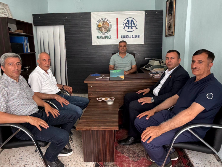 MHP Kahta İlçe Başkanlığından Kahta Haber’e ziyaret