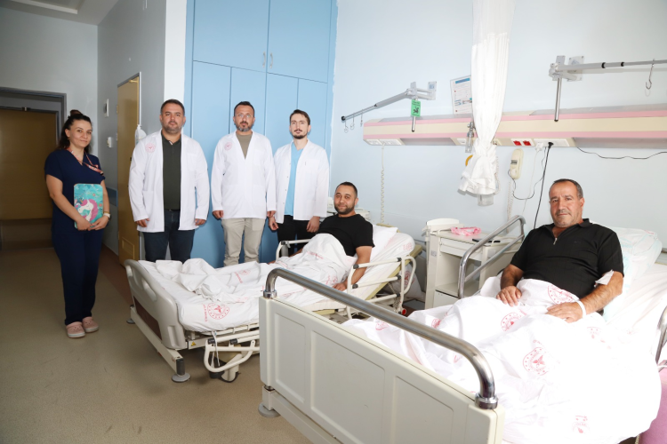 Van’dan Kahta’ya gelen hastalar sağlığına kavuştu