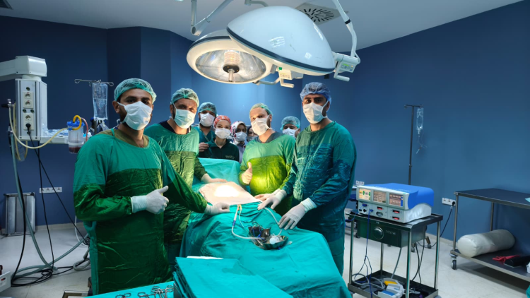 HASTANIN MESANESİNDEN 42 PARÇA TAŞ ÇIKARILDI