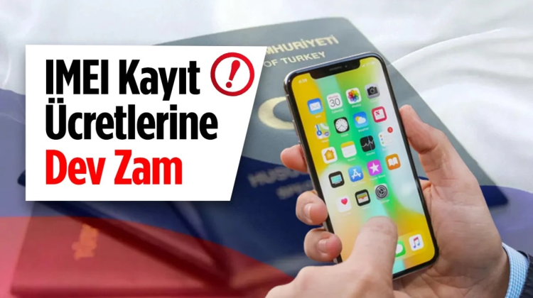 IMEI kayıt ücretlerine büyük zam