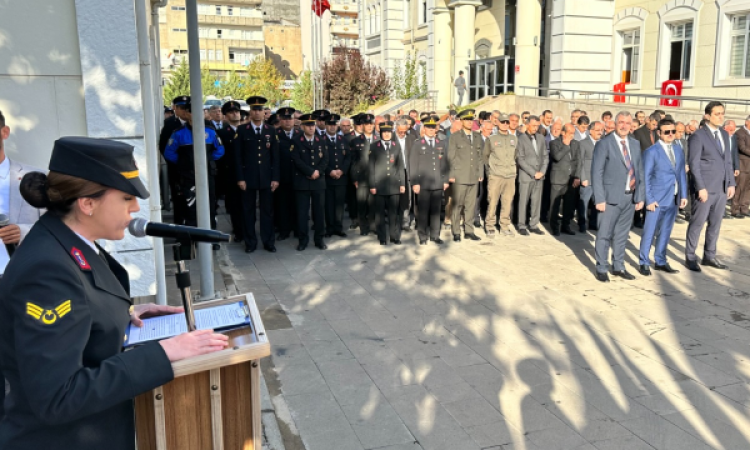 Kahta'da 10 Kasım Atatürk'ü Anma Programı